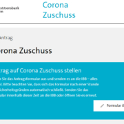 Antrag Corona Zuschuss