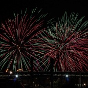 Feuerwerk über Berlin