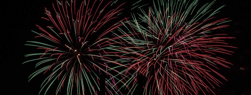 Feuerwerk über Berlin